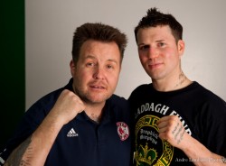 GO GO DANNY O!  Boxer Danny O’Connor, DKM and Fans, and Claddagh Fund join hands for friendship, love and loyalty
