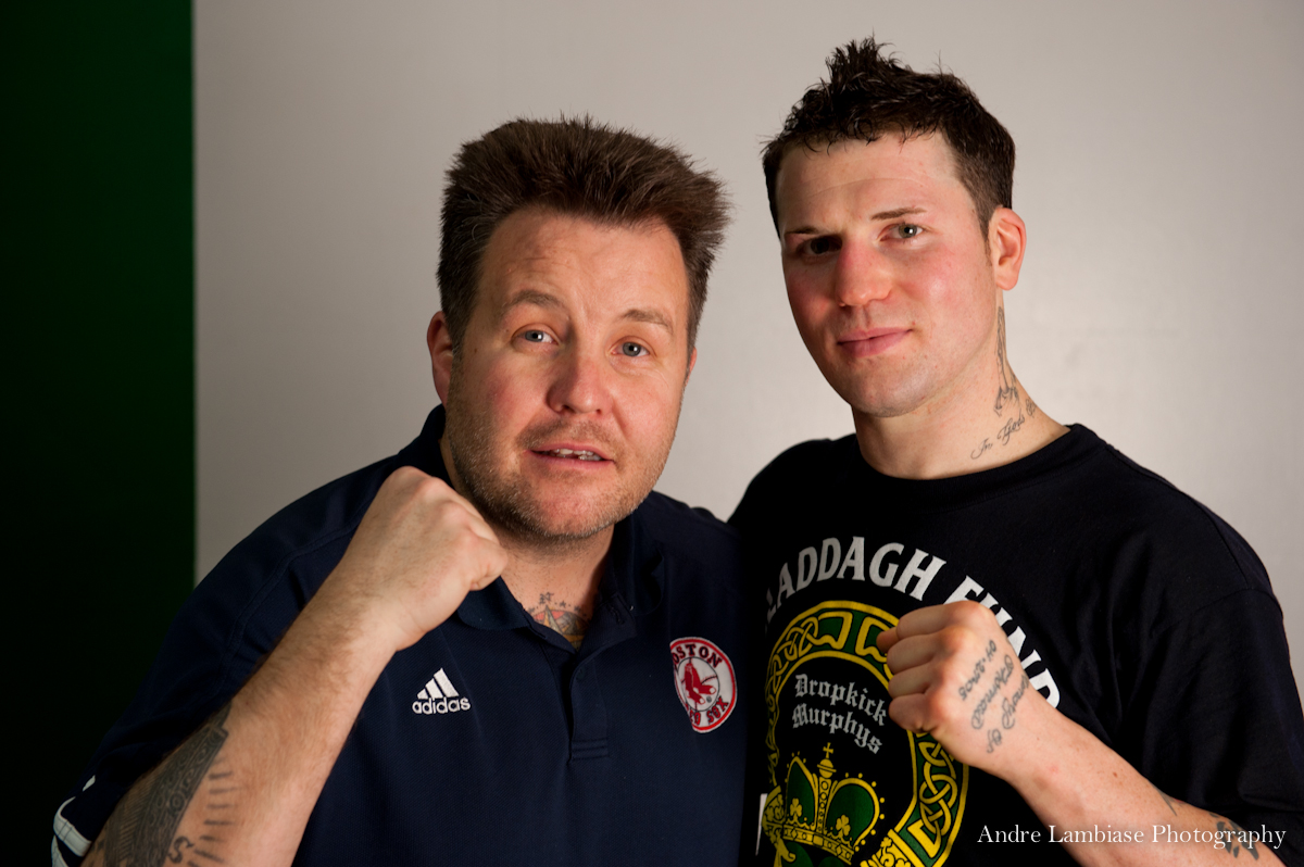 GO GO DANNY O!  Boxer Danny O’Connor, DKM and Fans, and Claddagh Fund join hands for friendship, love and loyalty