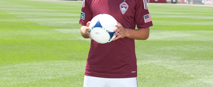 Boulder’s Shane O’Neill suits-up for the Colorado Rapids