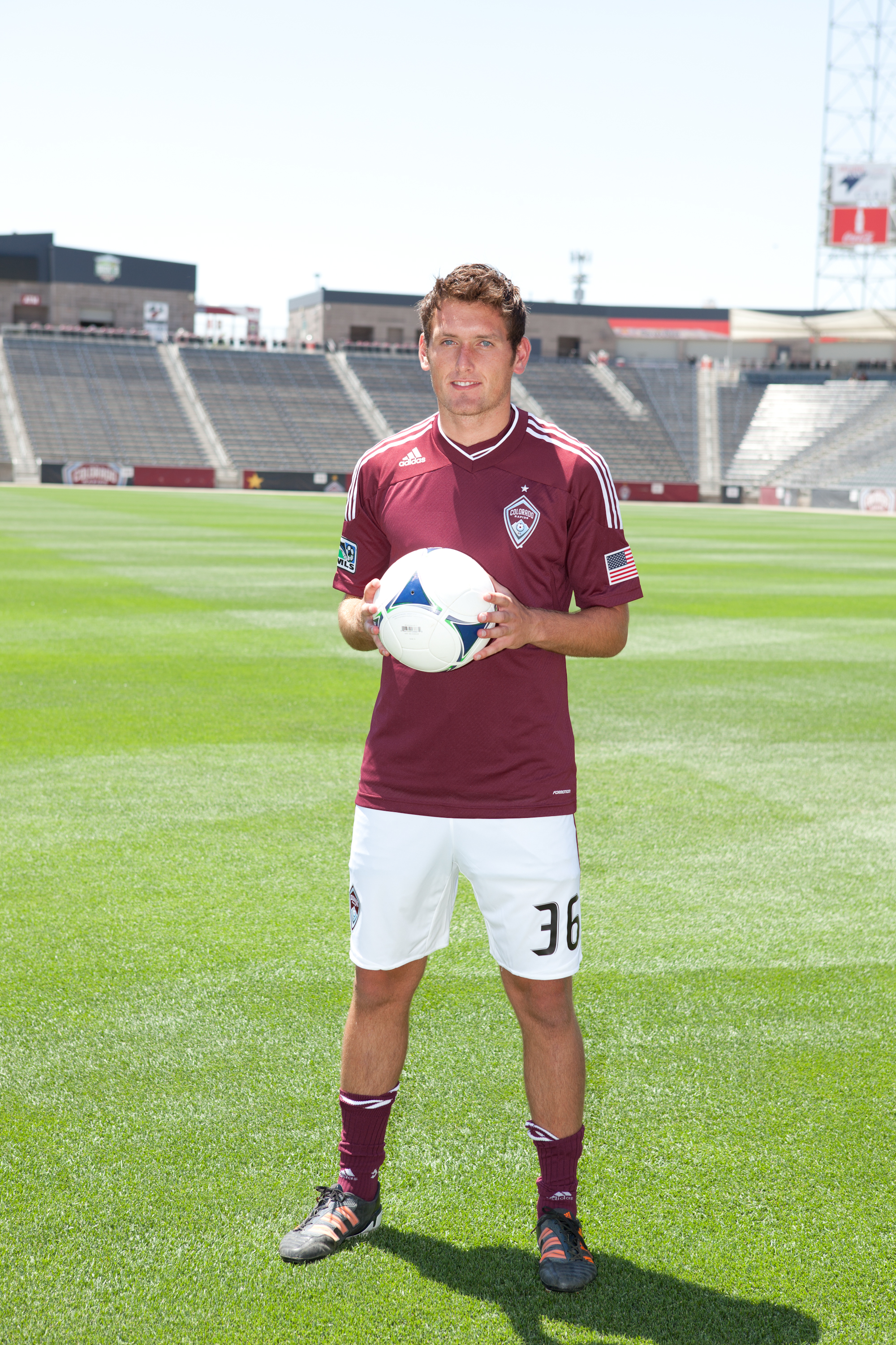 Boulder’s Shane O’Neill suits-up for the Colorado Rapids