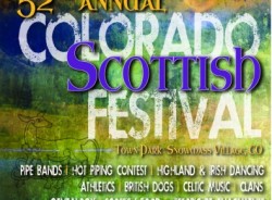 Colorado Scottish Festival Moves to Snowmass Village July 31-Aug2