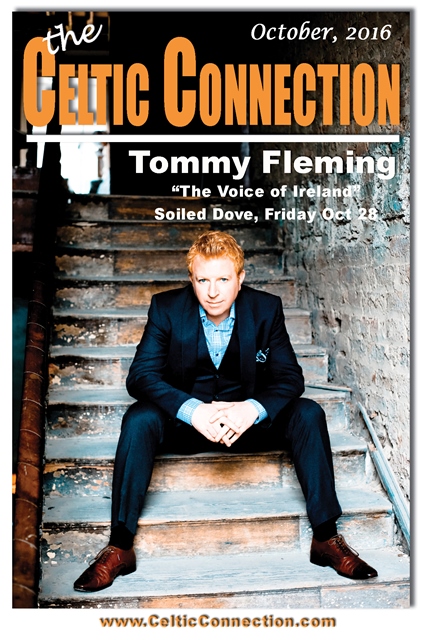 IRISH NIGHT at the Soiled Dove, Denver  With TOMMY FLEMING “Voice of Ireland” Friday October 28