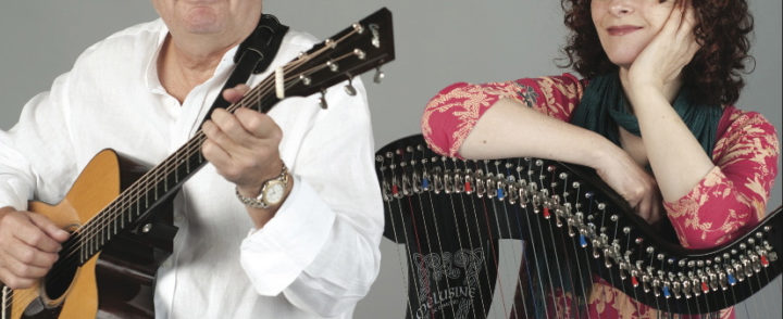 Chris Newman & Máire Ní Chathasaigh  Celtic Harp and Guitar in Concert October 7