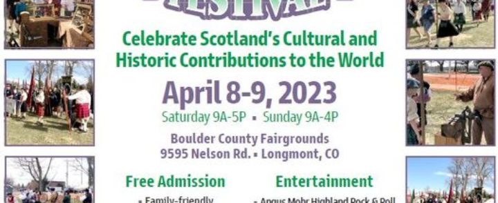 Colorado Tartan Day Festival April 8-9 2023