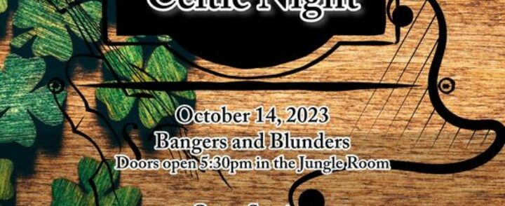 Celtic Night at the Mercury Cafe. October 14, 2023