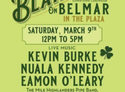Blarney on Belmar, Saturday March 9th, 2024 Noon to 5PM  FREE FEST