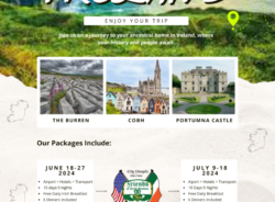 Friends of Irish Studies in the West Organize Trips to Ireland Summer 2024 – And You’re Invited!