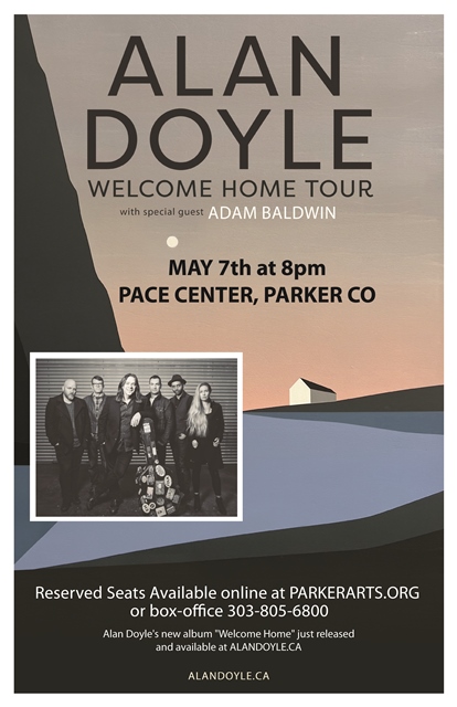 ALAN DOYLE and his Beautiful Beautiful Band and Special guest Adam Baldwin in Colorado May 7th, 2024